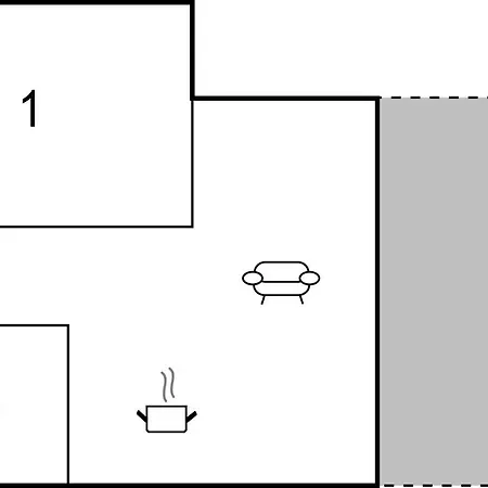 Hébergement de vacances 1 Bedroom Pet Friendly In Kolding